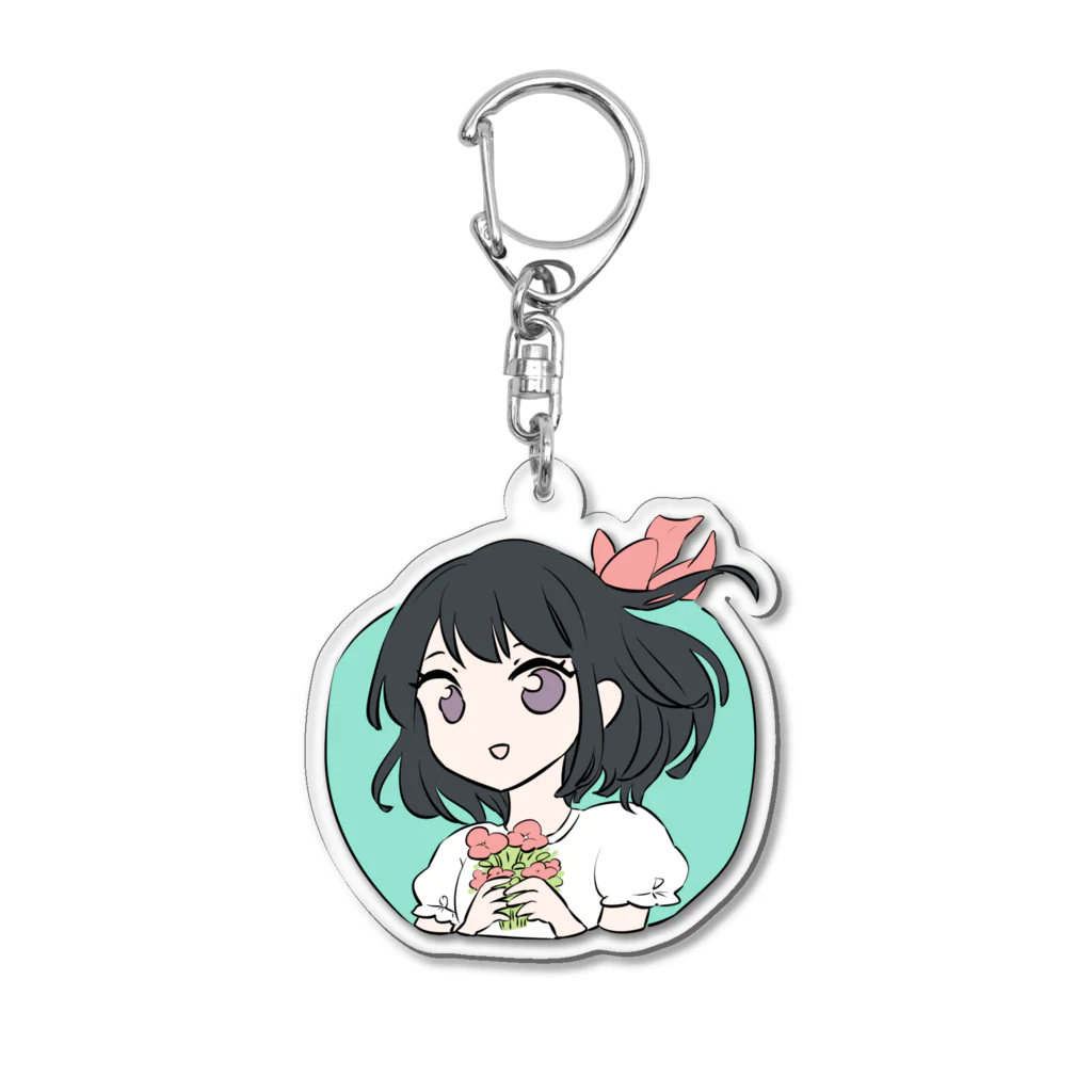 水之森の花束 Acrylic Key Chain