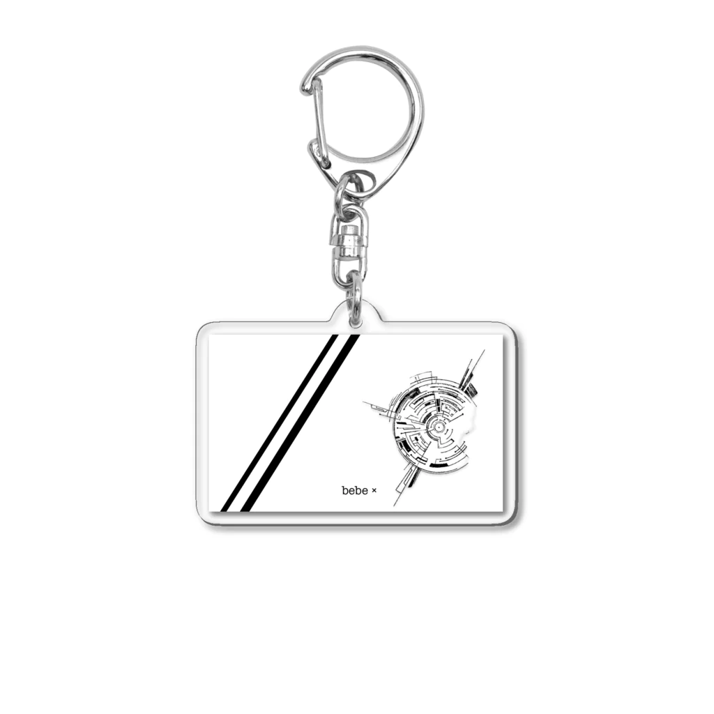 べべᝰ✍︎꙳⋆♐️のcyber core line Acrylic Key Chain