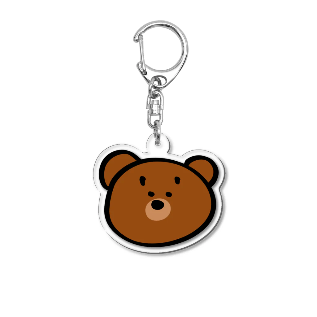 膝小僧のクマ Acrylic Key Chain