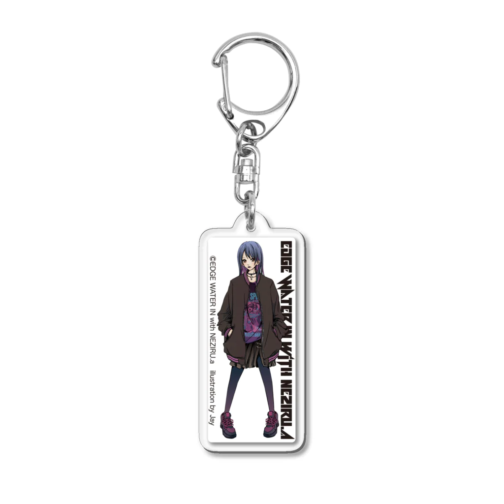 EDGE WATER IN officialのNeziru.a×Jay×E.W.I keychain type A アクリルキーホルダー