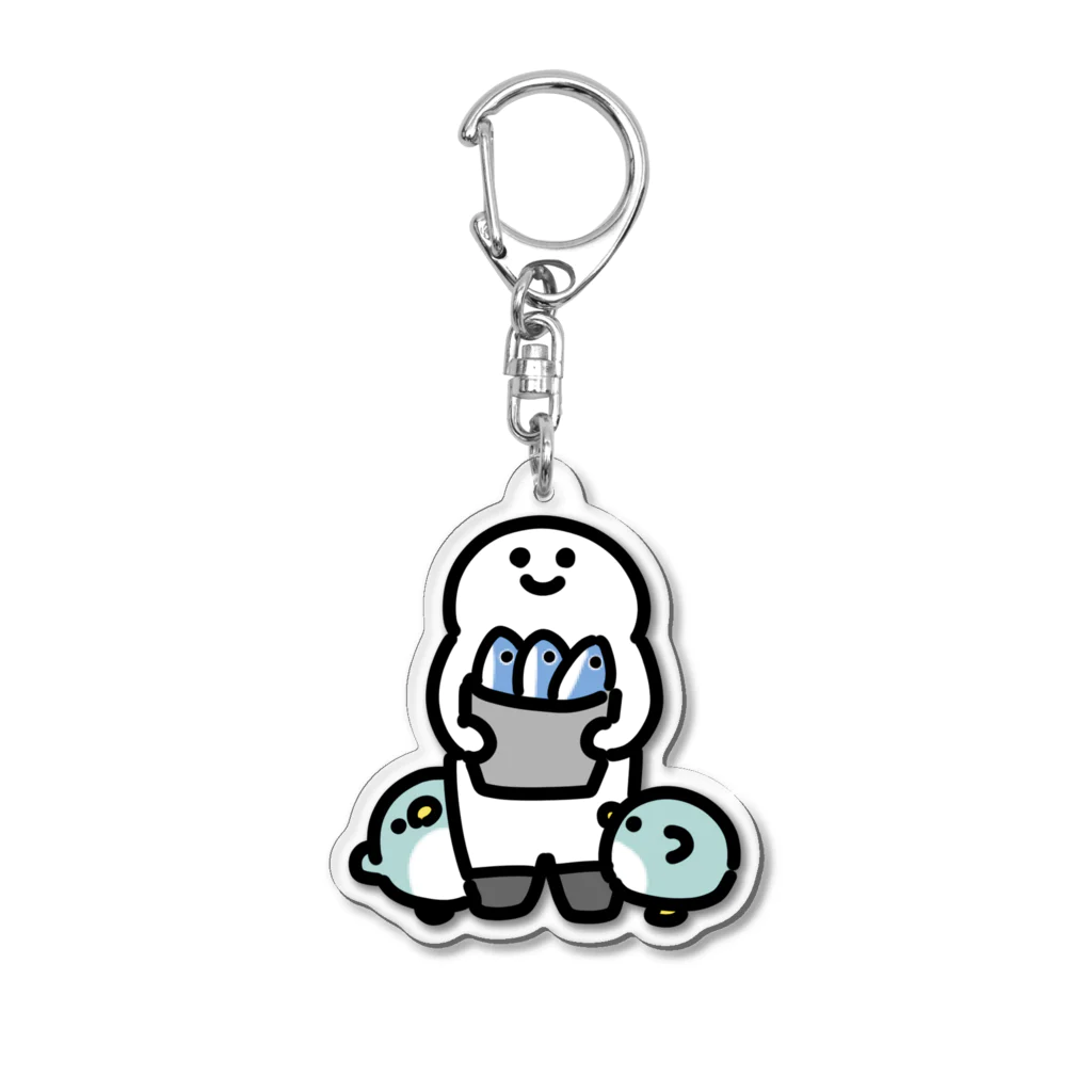 kupaberuの飼育員さん Acrylic Key Chain