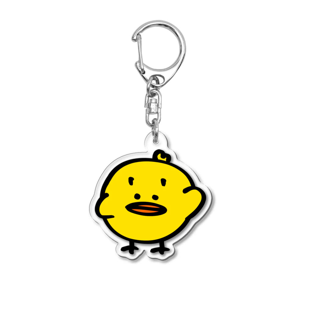 膝小僧のひよこ Acrylic Key Chain