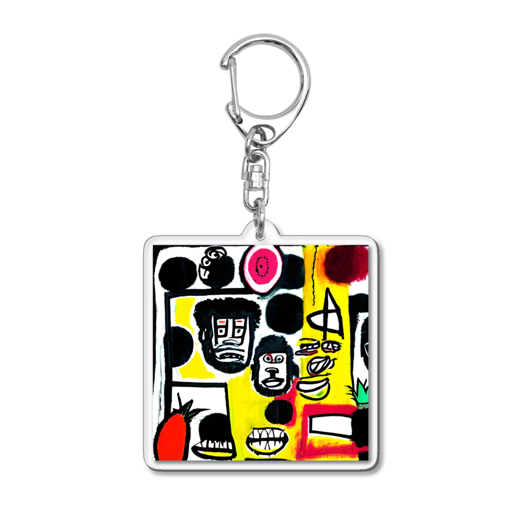 Alacarteのアートな人とフルーツ♪ Acrylic Key Chain