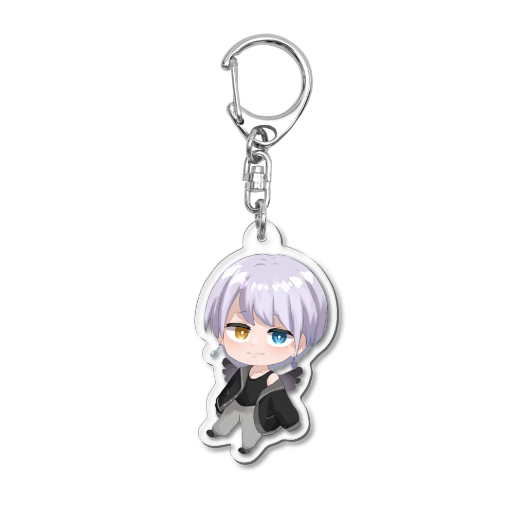 紫月ましろの紫月ましろ Acrylic Key Chain