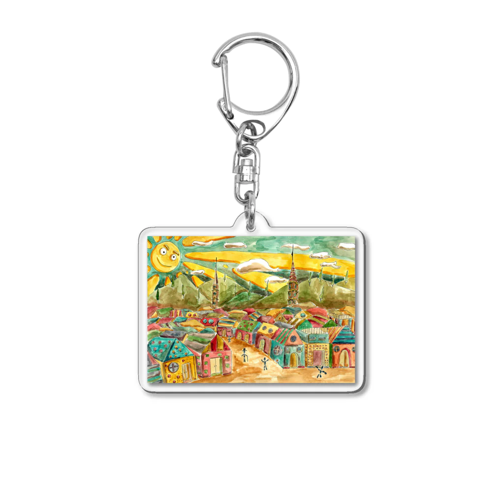 海坊主の人間兵器 Acrylic Key Chain