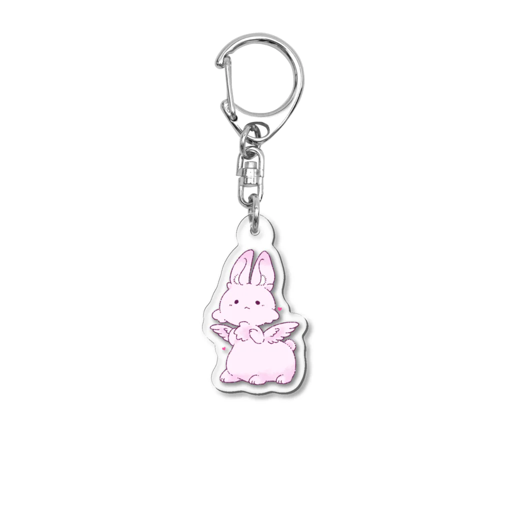 ねぎまボックスと秘密の部屋のうさたうろす Acrylic Key Chain