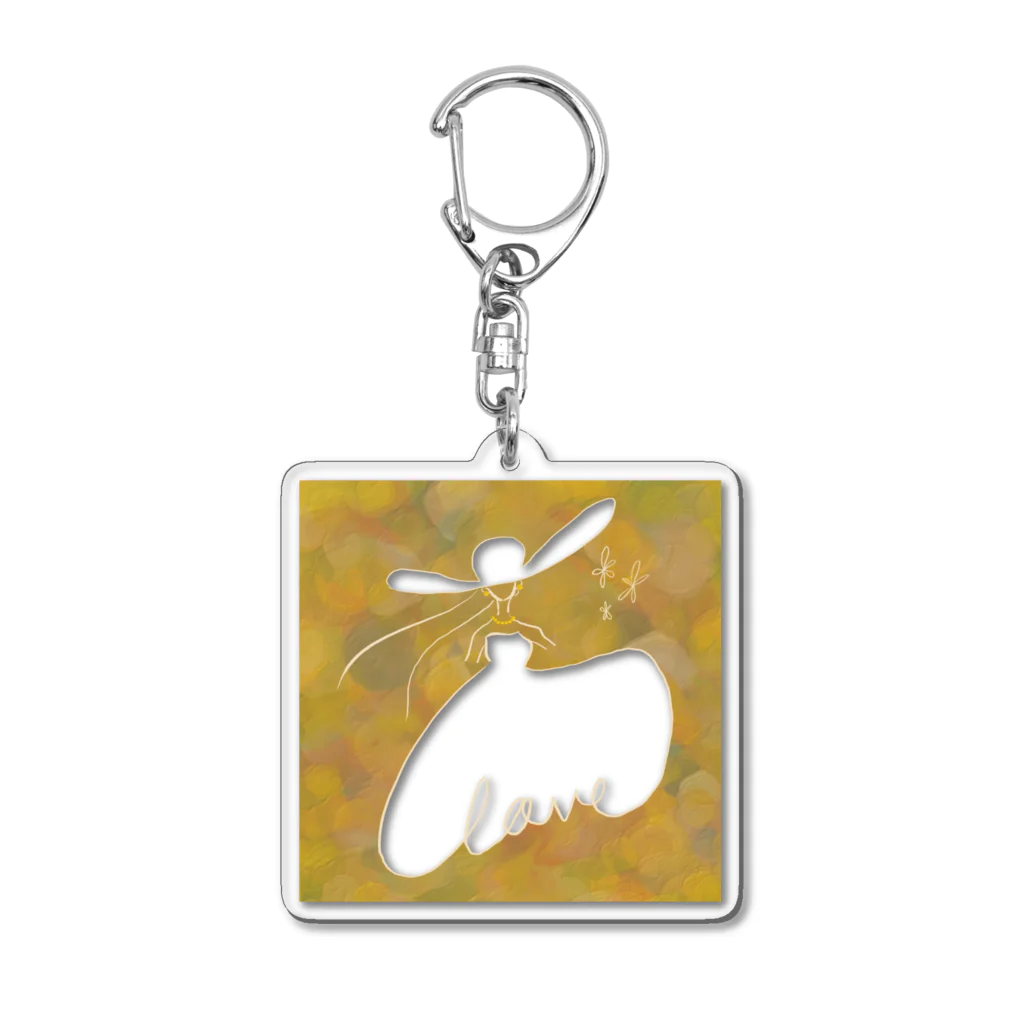 チャミ助のLady of art Acrylic Key Chain