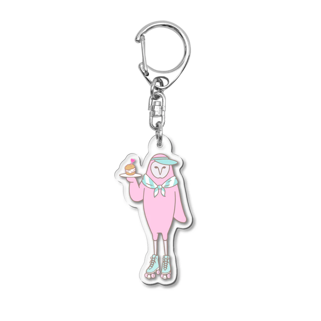 SHOP by bonustraxxのShuCREAM Cafe ローラーガール アクキー Acrylic Key Chain