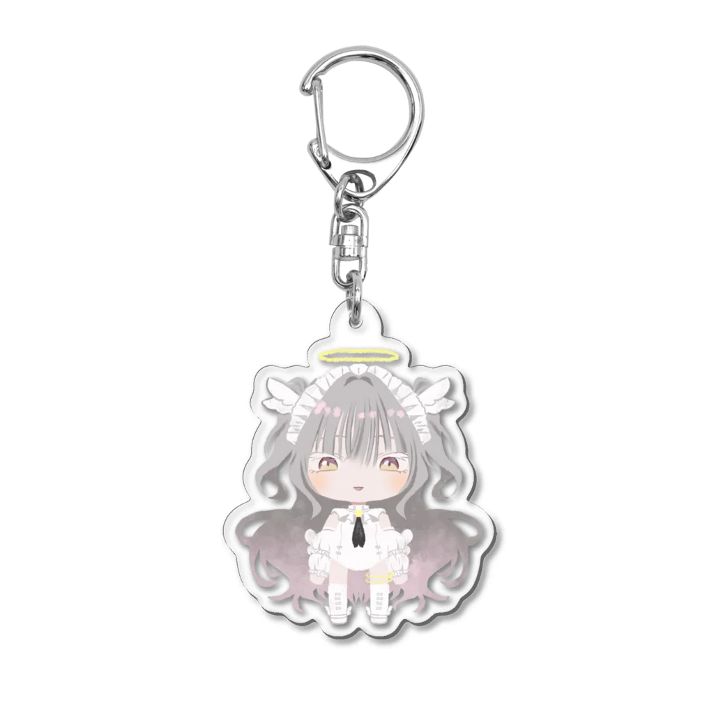 ちだちたたのオリキャラ天使 Acrylic Key Chain