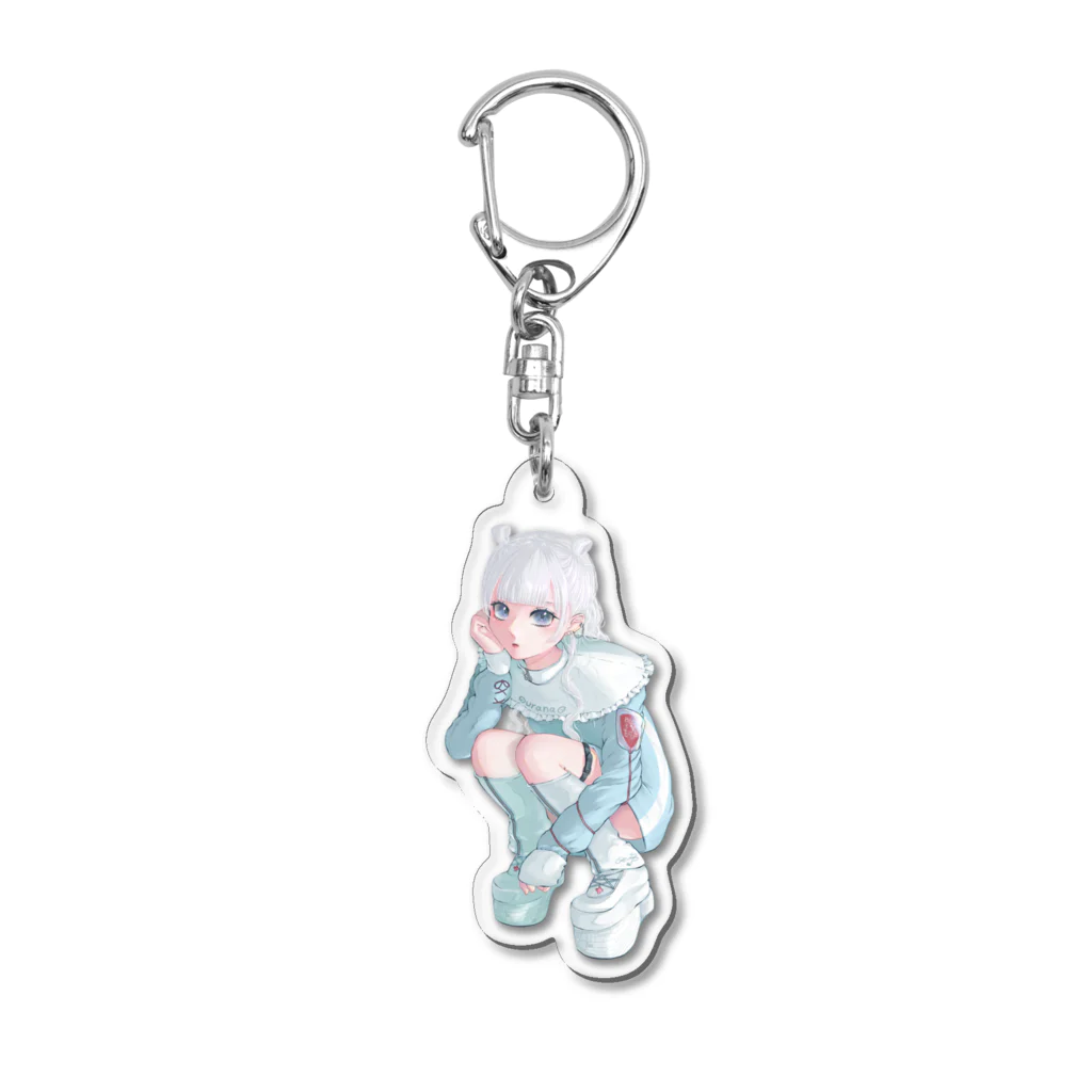 sans nomの天使ちゃん Acrylic Key Chain