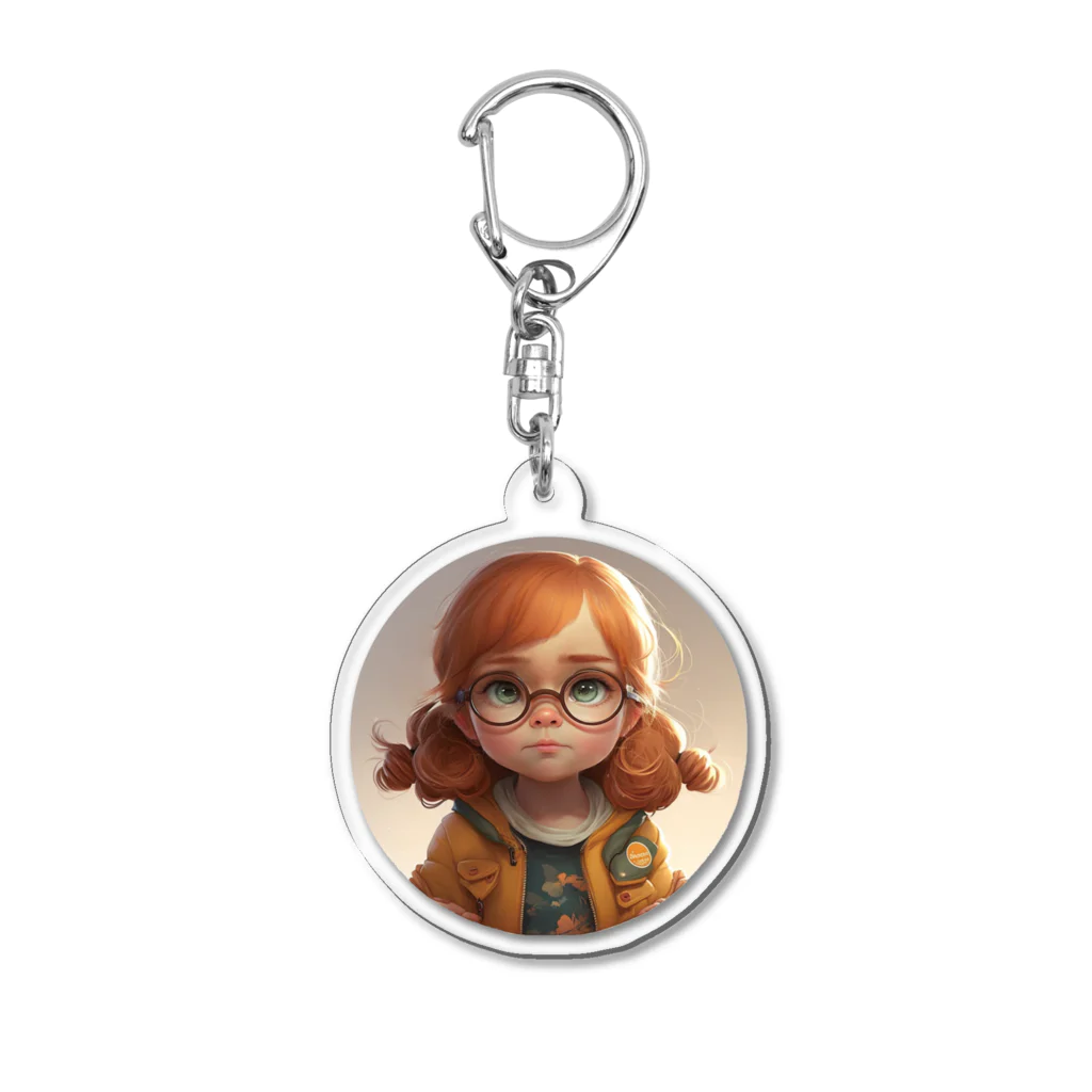 Hello_Joy_Designのkawaii女の子−３ Acrylic Key Chain