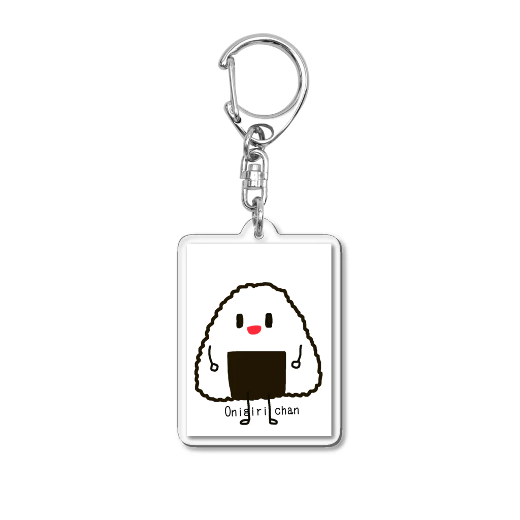 mooncatのOnigiri chan （おにぎりちゃん） Acrylic Key Chain