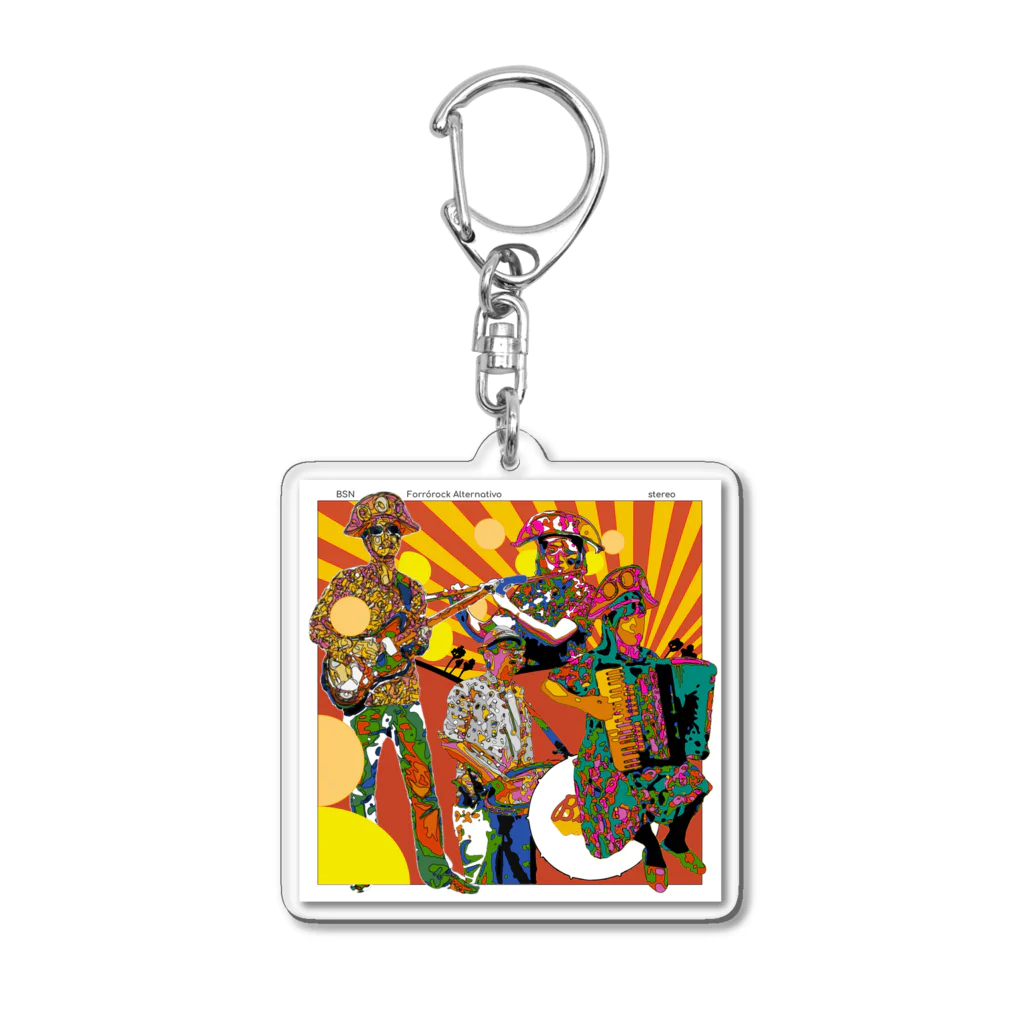 Rumiizzo のサパQ Acrylic Key Chain