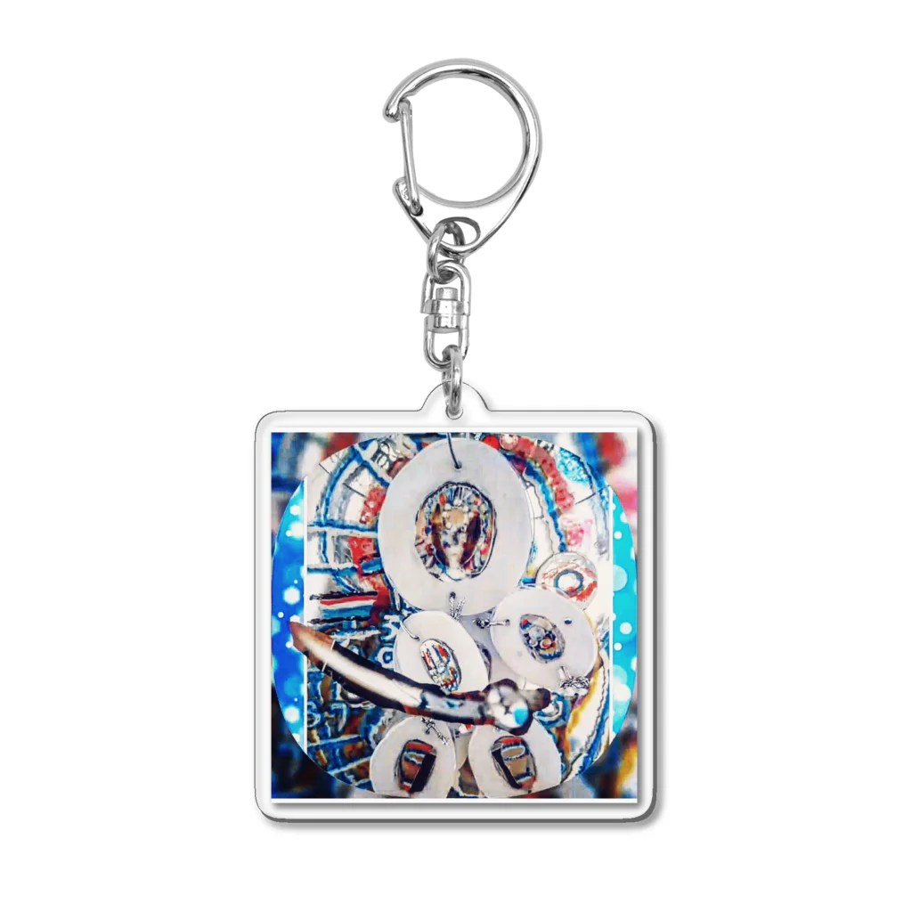 ヤ｡ヤッチャンヤ｡のサムライアート Acrylic Key Chain