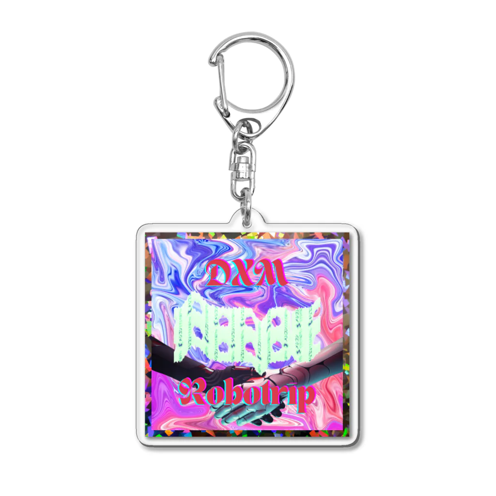 Modern PsychedelicのDXMキーホルダー Acrylic Key Chain