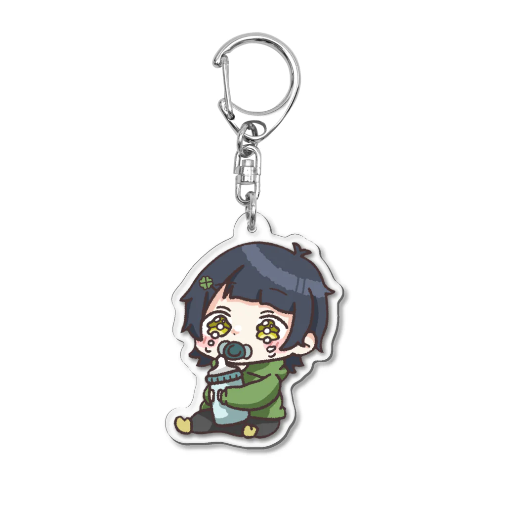 大沼田ころんのばぶころんちゃーむ Acrylic Key Chain