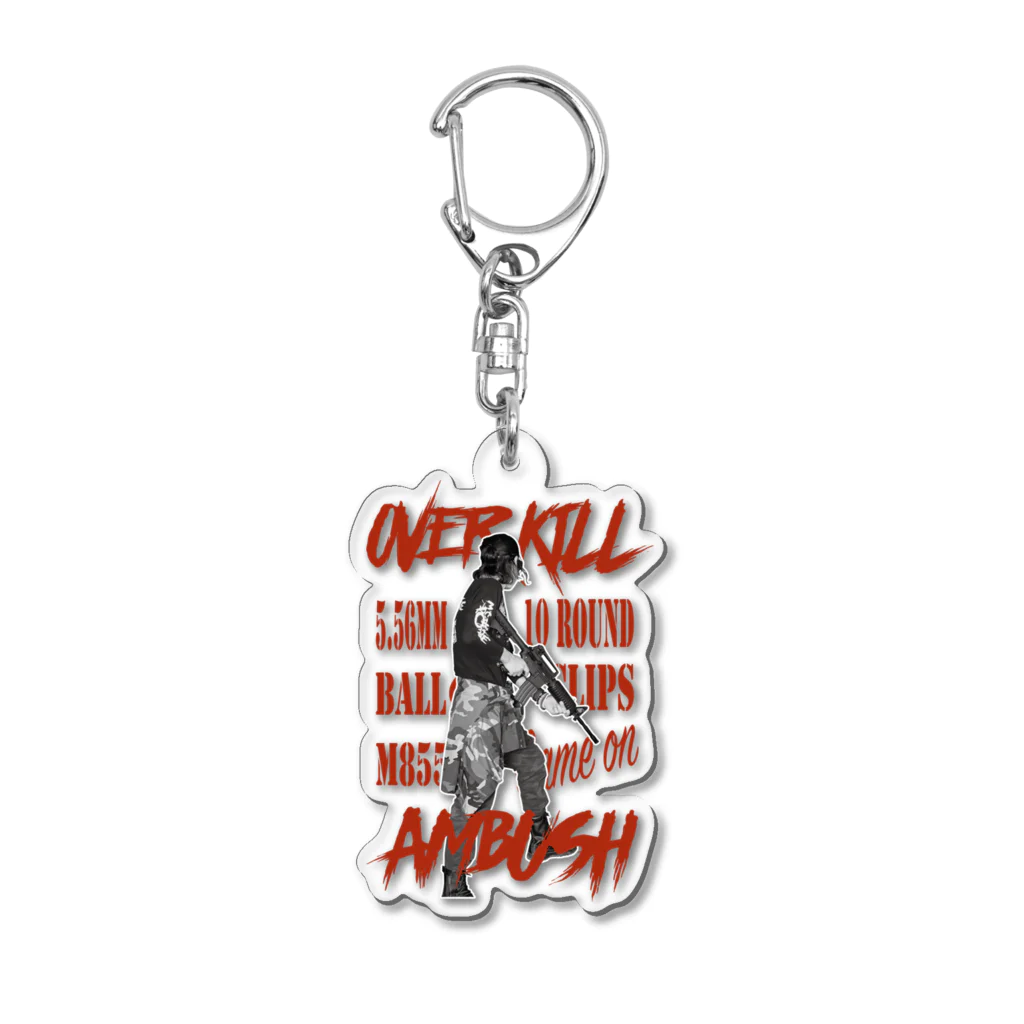 ハイジのキャンプのナルシストTシャツ３ Acrylic Key Chain