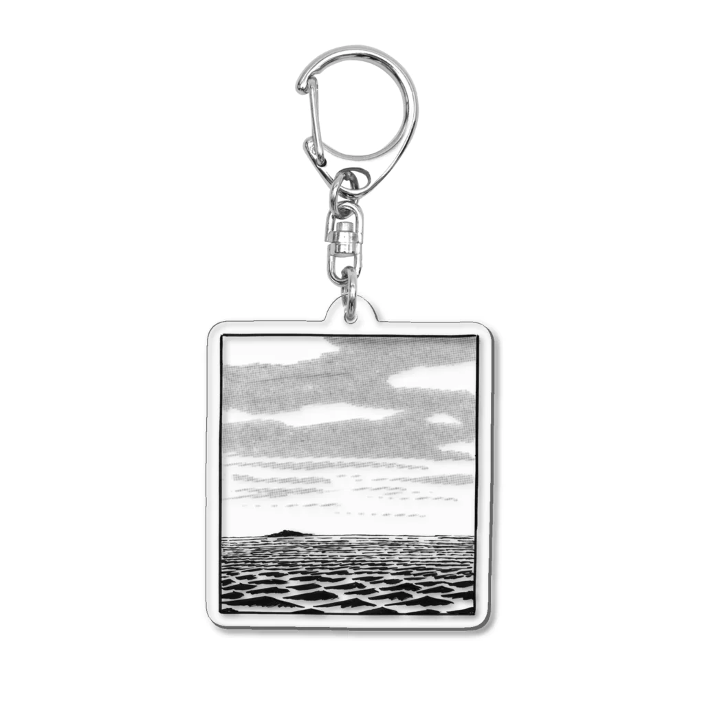 Square ComixのKitajima Acrylic Key Chain