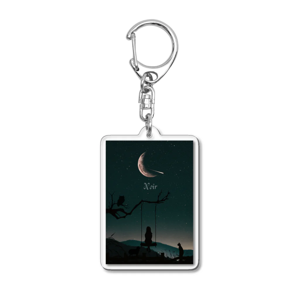 Atelier Promenade De ChatのNoir World  ~fantasy~ Acrylic Key Chain