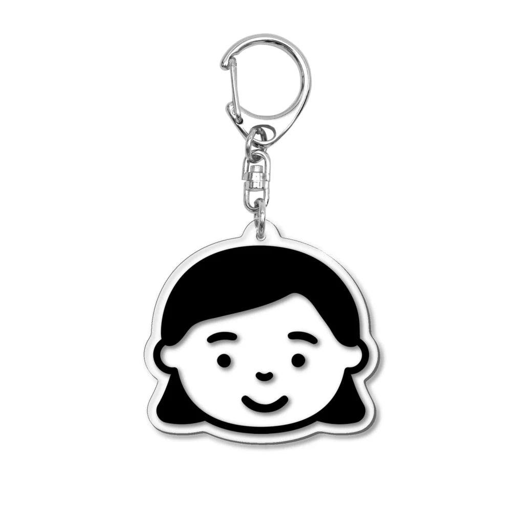 日常生活合同会社 オンライン事業部のアクリルキーホルダー（いっ子ちゃん） Acrylic Key Chain