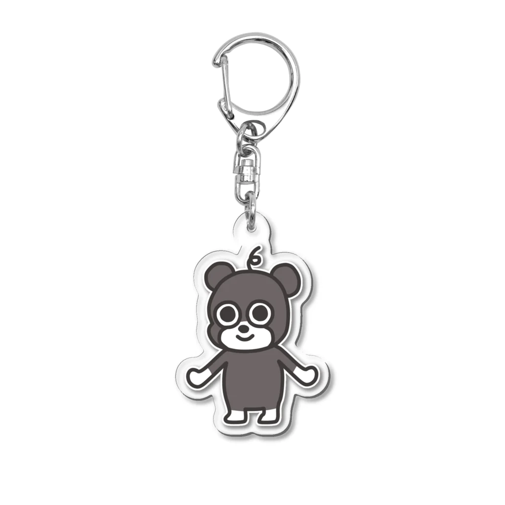 ぷなりつの森のクマくん Acrylic Key Chain