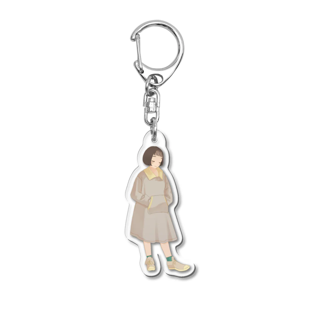 ひなしゅしゅのひなしゅしゅのワンピース Acrylic Key Chain