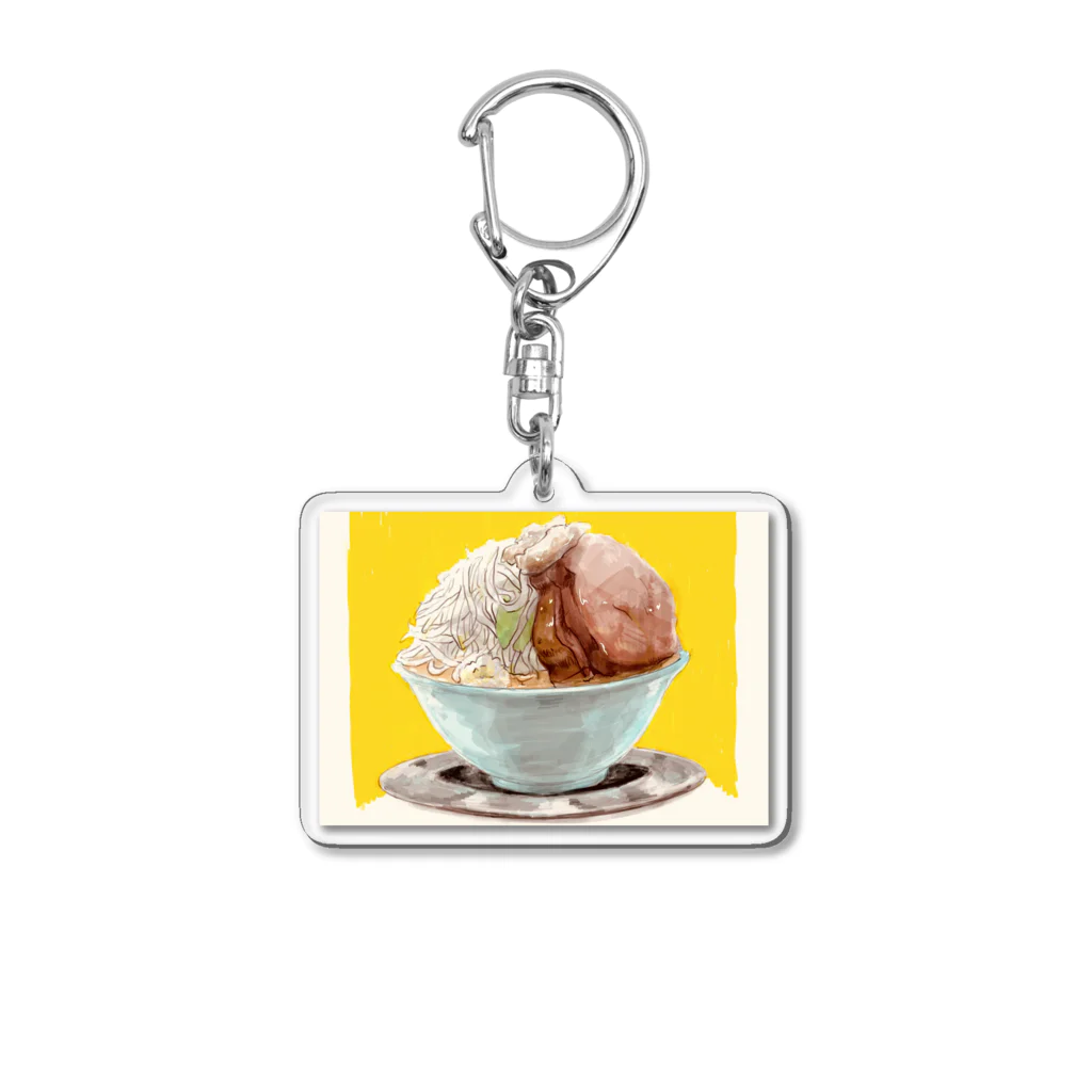 とりちゃんのGK-NOODLE Acrylic Key Chain