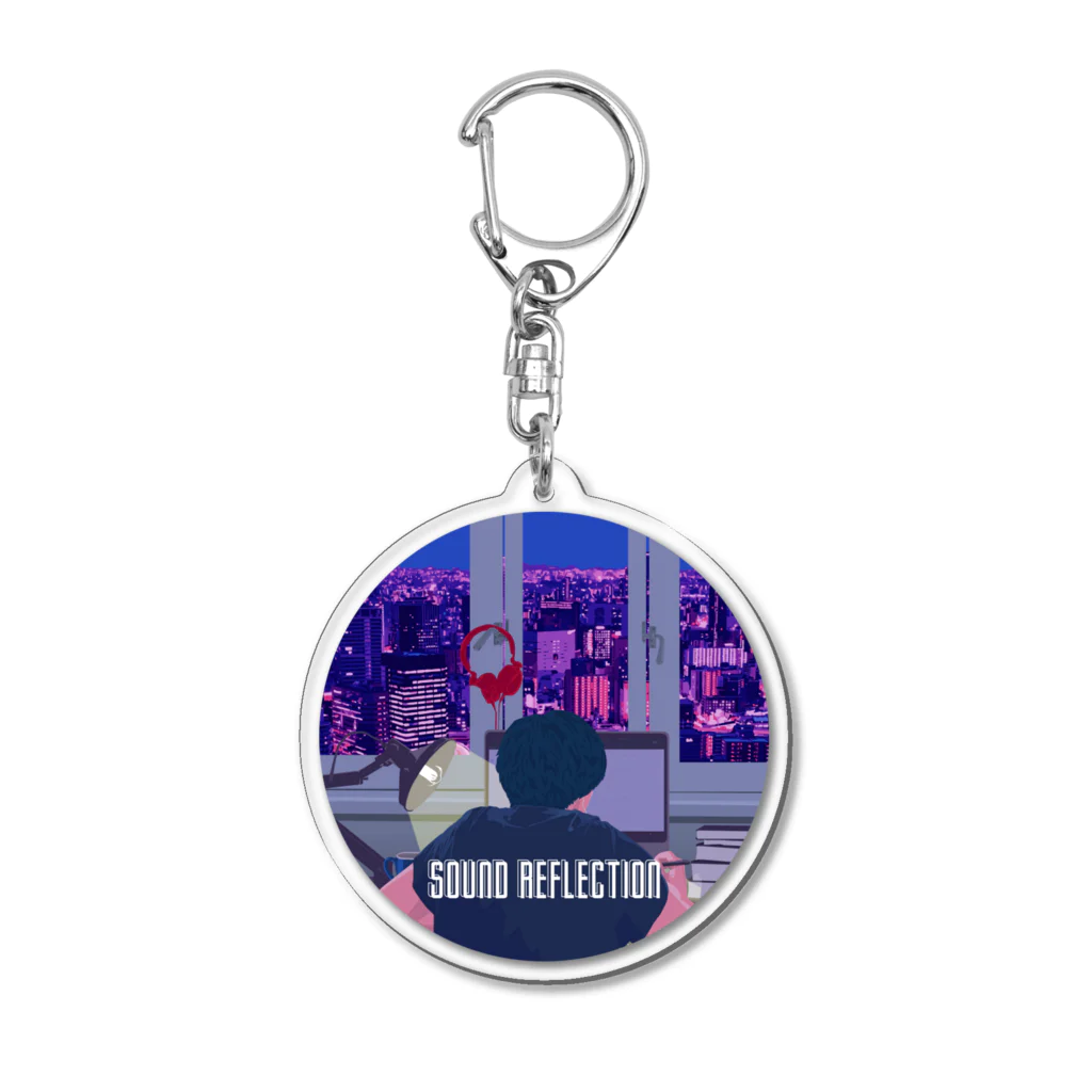 杜若 Tojaku｜Sound ReflectionのSound Reflection | COZY RADIO Acrylic Key Chain