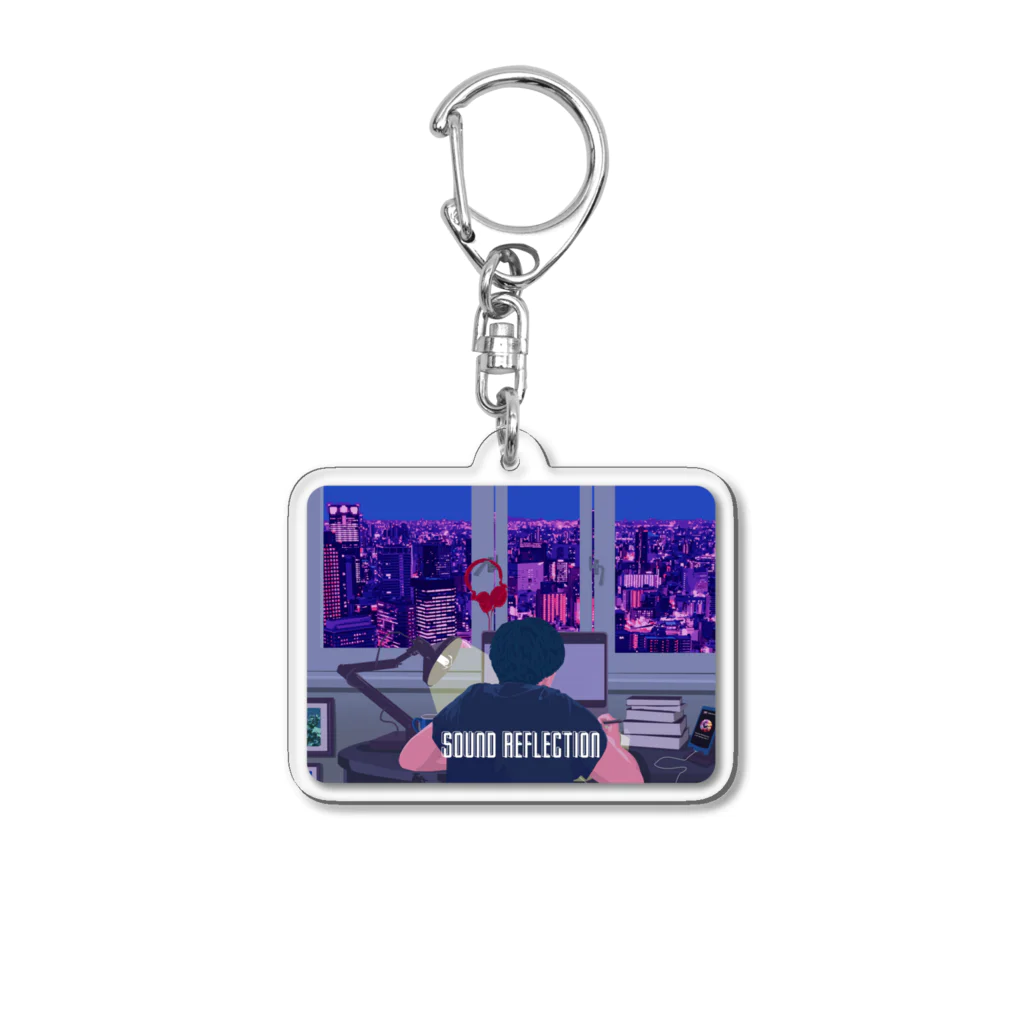 杜若 Tojaku｜Sound ReflectionのSound Reflection | COZY RADIO Acrylic Key Chain