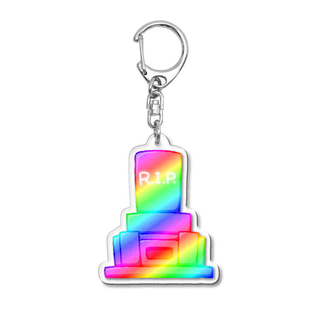 ぞるぞんごーらのゲーミング墓 Acrylic Key Chain