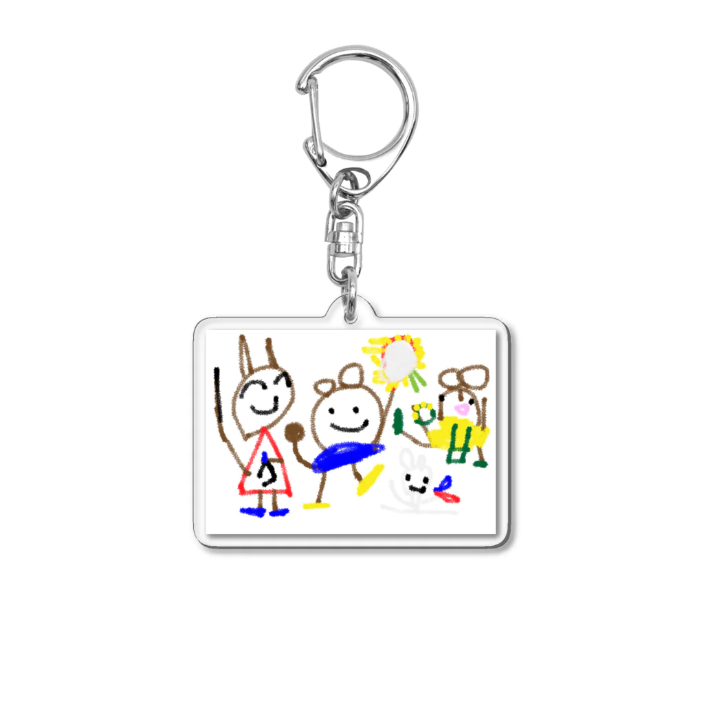 ゆのみゅーじっくぱーてぃー Acrylic Key Chain