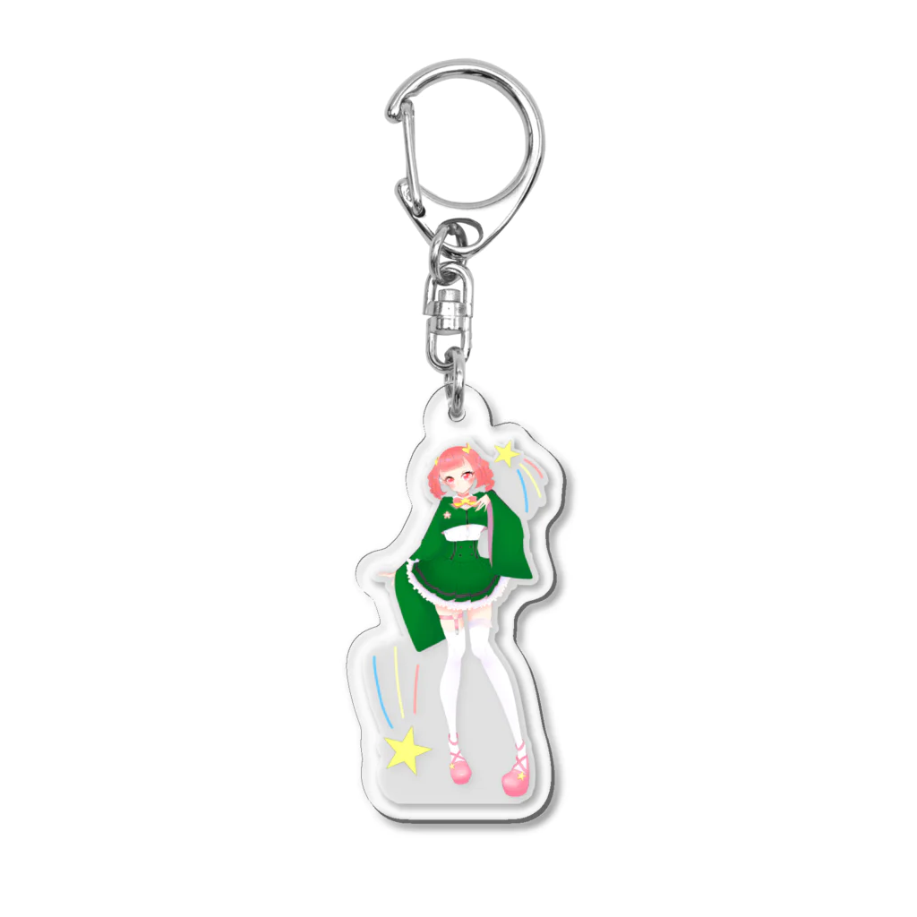 ＊お米学園*の桜星ゆぅゆ　新規立ち絵2023 Acrylic Key Chain