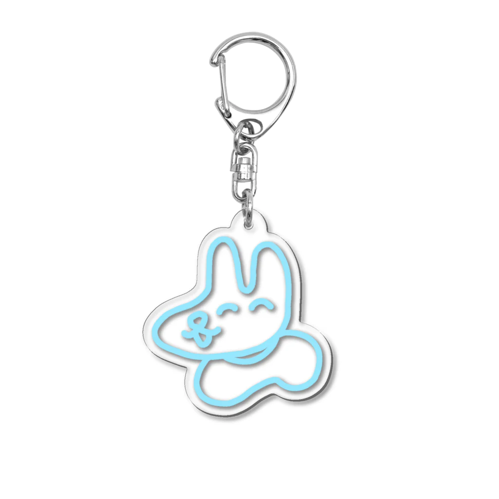 ゆるふわのクリアゆるふわ Acrylic Key Chain