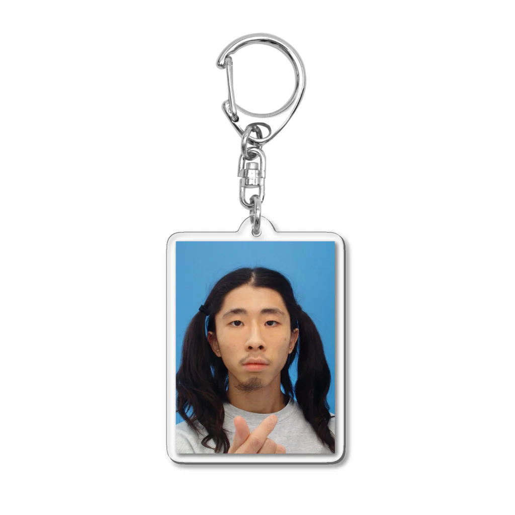 パニ岡のパニック障害のパ二岡ぱみ Acrylic Key Chain