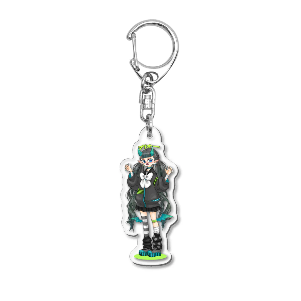 ティダのあおいろちゃん Acrylic Key Chain