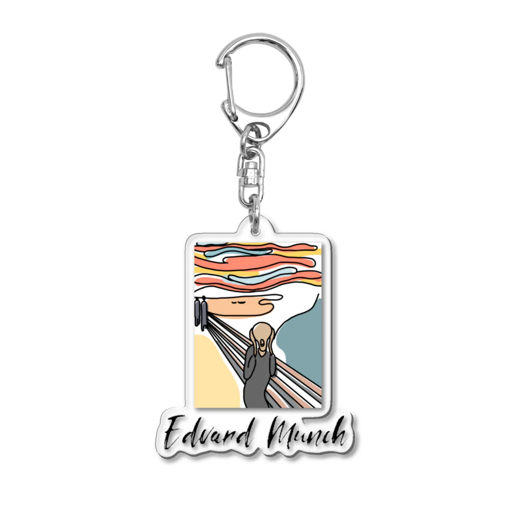 Charlie チャーリー のムンクくん Acrylic Key Chain