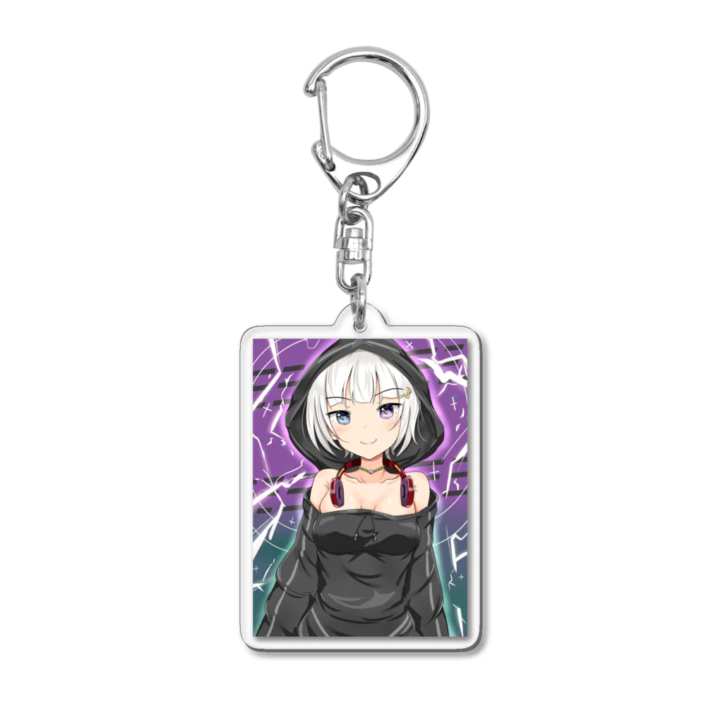 fu-doのパンクガール Acrylic Key Chain