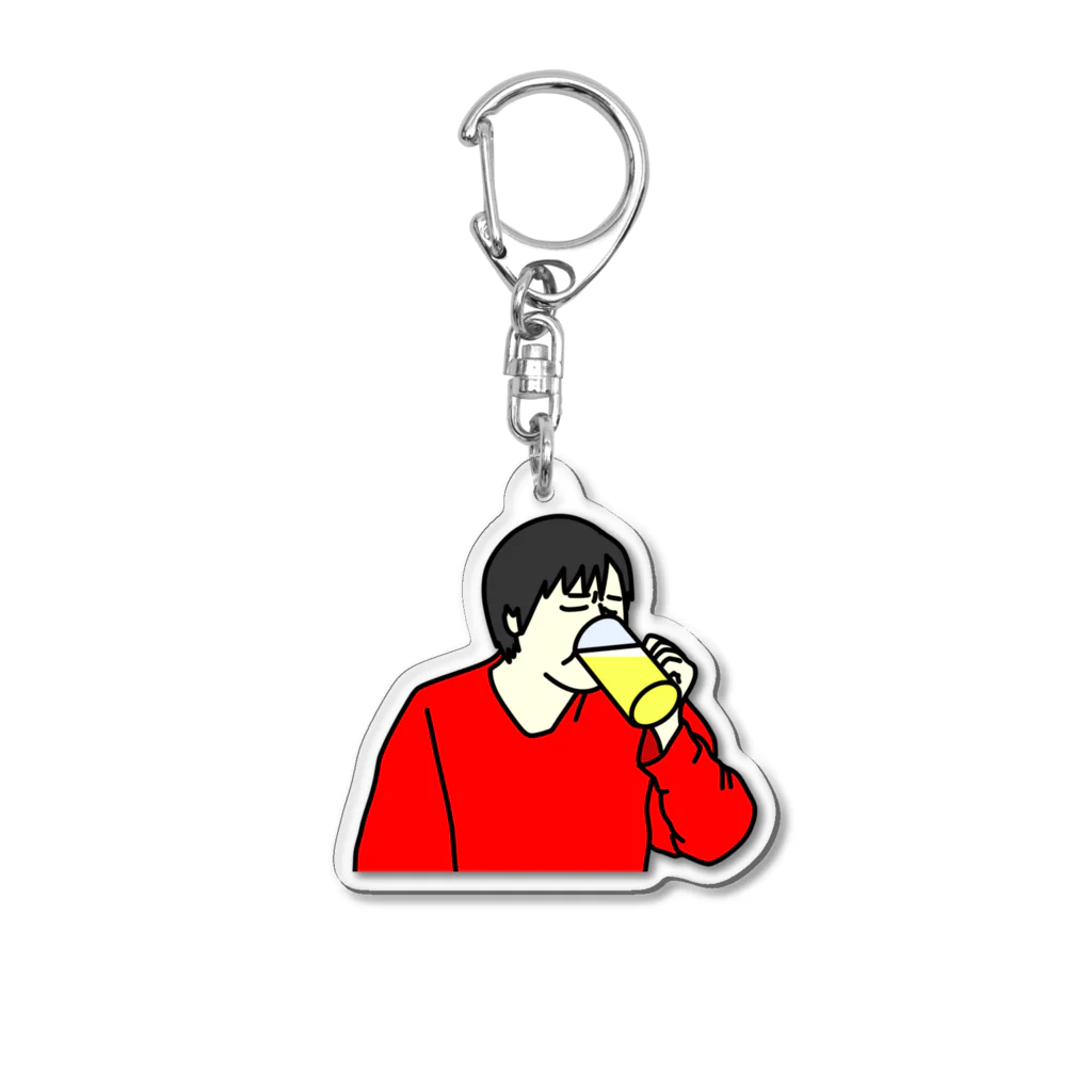 怪物くんの自由時間のジョッキ怪物 Acrylic Key Chain