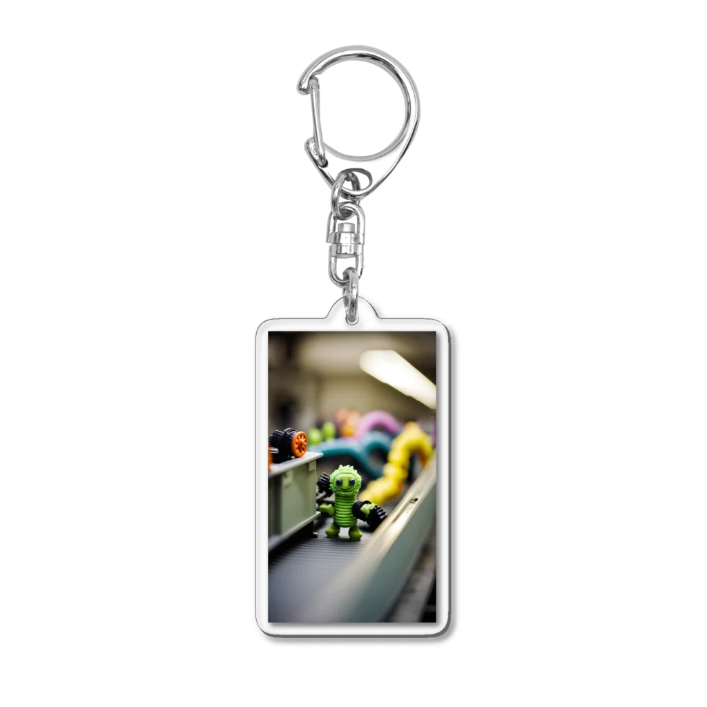 the_plastic_monstersのフィブロ Acrylic Key Chain