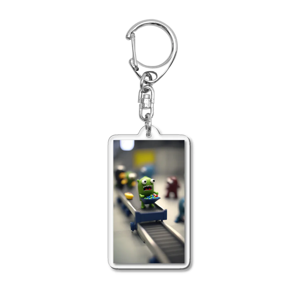 the_plastic_monstersのテイスティバイト Acrylic Key Chain