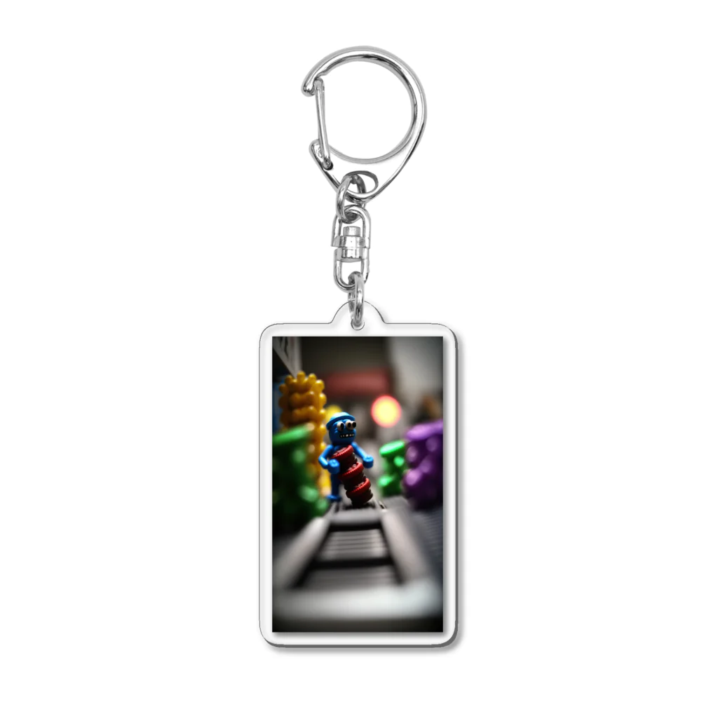 the_plastic_monstersのウィズムーバー Acrylic Key Chain