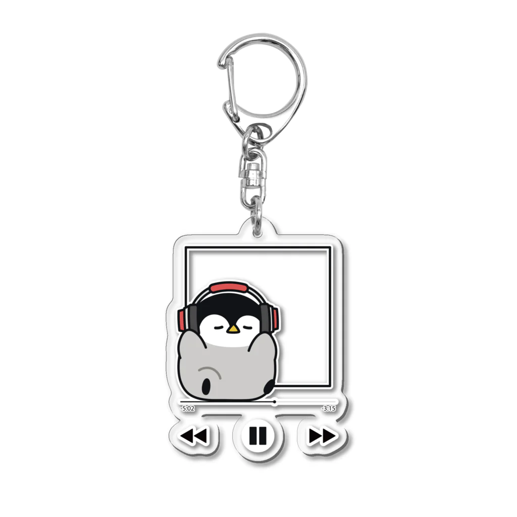 DECORの心くばりペンギン・Linsten Ver. Acrylic Key Chain