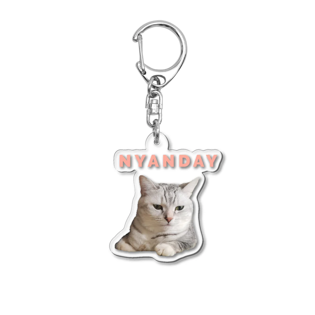 アムの空想のNYANDAY Acrylic Key Chain