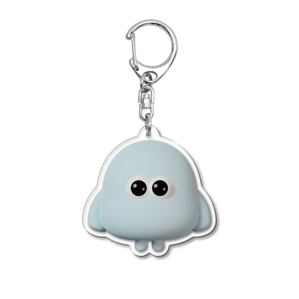 もちぷにえいりあんのmoni sky blue Acrylic Key Chain