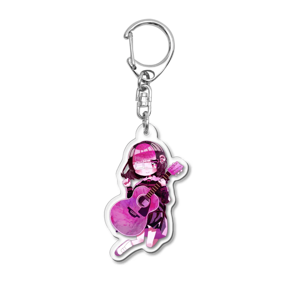 あいとくんのみあちゃん Acrylic Key Chain