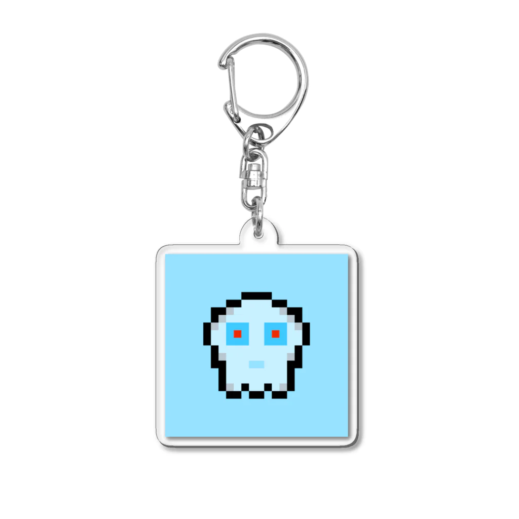 ᵗᵒˡᵘのKawaii SKULL #0022 Acrylic Key Chain