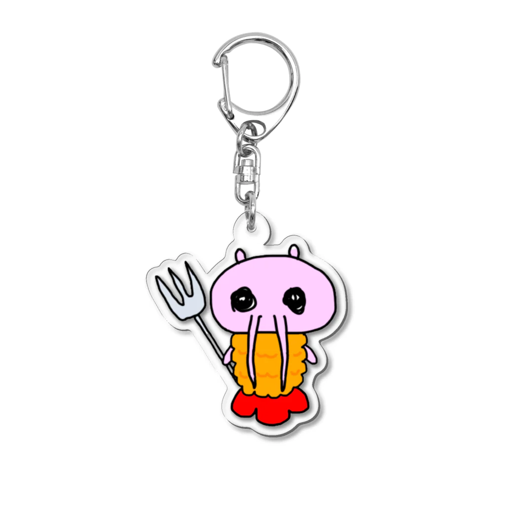 ことり屋のフルアーマーエビニンゲン Acrylic Key Chain