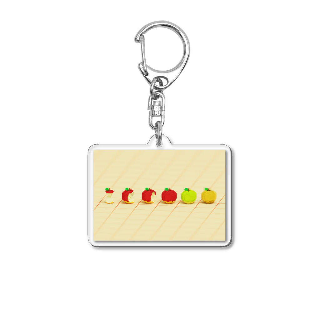 ヒロキのりんご Acrylic Key Chain