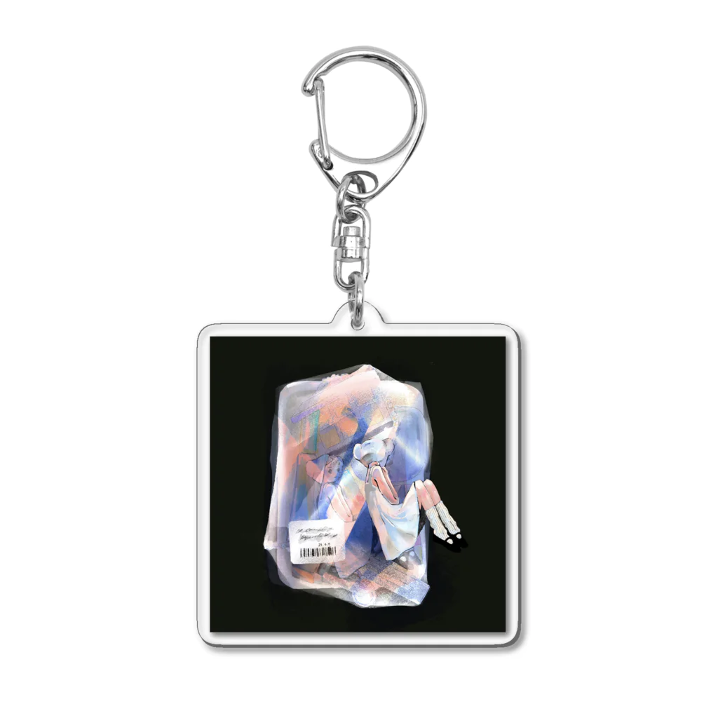 mujinoのpacking Acrylic Key Chain