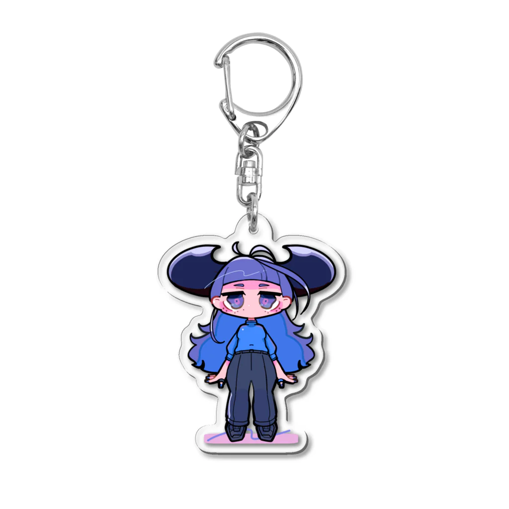 ヤぴのほぼ左右対称のヤぴ Acrylic Key Chain